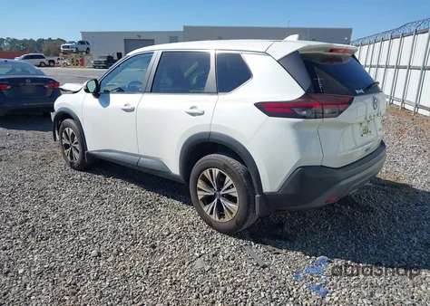 2023 Nissan Rogue Sv Fwd из США, поврежденный, VIN JN8BT3BA1PW418571